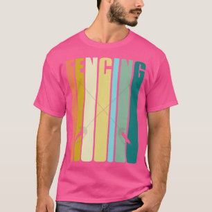 Fencing Retro Sport T-Shirt