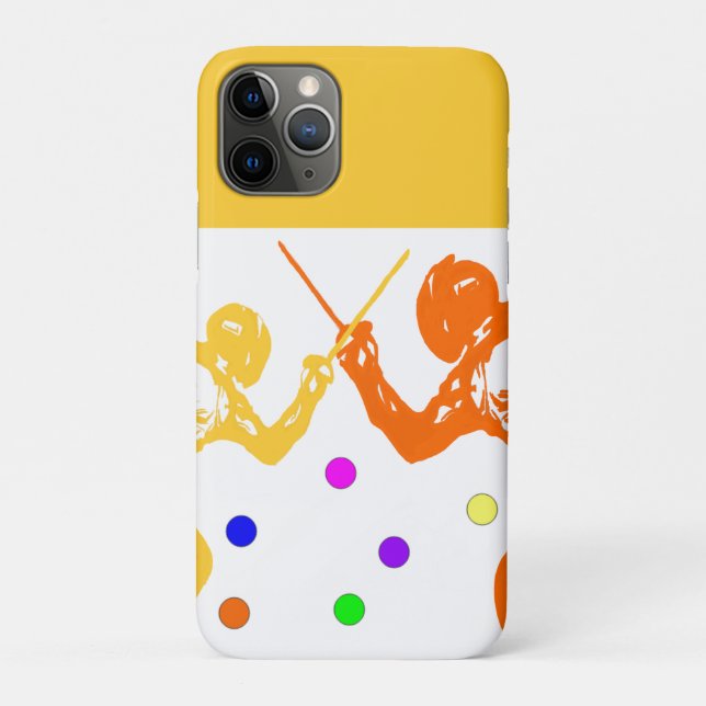 Fencing Sport Case-Mate iPhone Hülle (Rückseite)