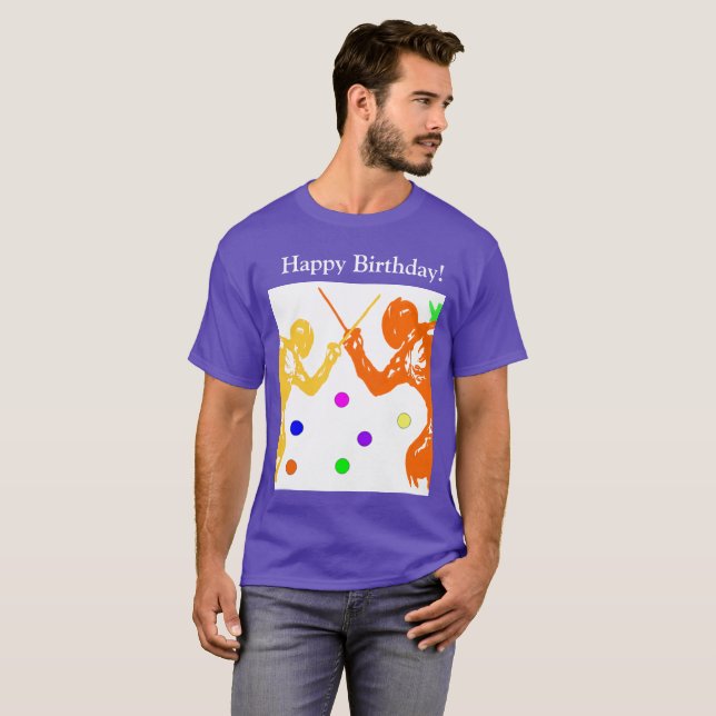Fencing Sport T-Shirt (Vorne ganz)