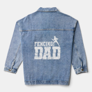 Fencing Vater Epee Jeansjacke