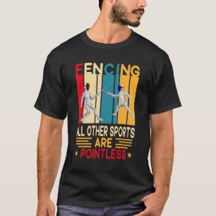Fencing, weil andere Sportarten sinnlos sind Athle T-Shirt
