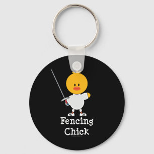 FencingChick Schlüsselanhänger