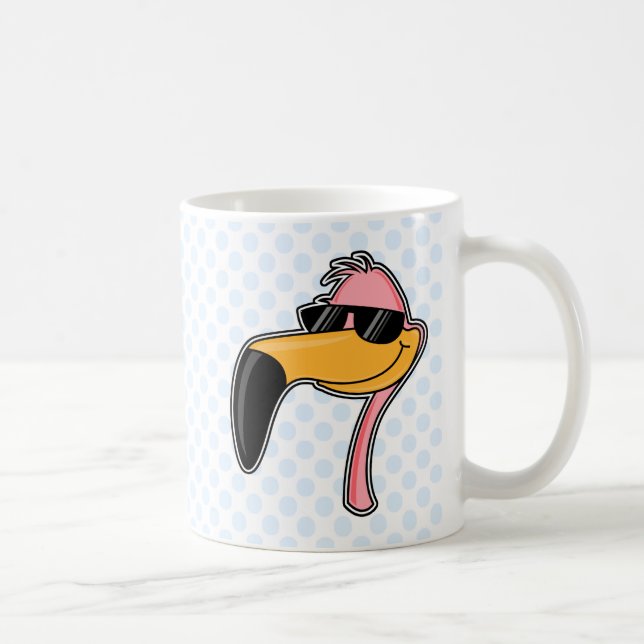 Fender-Flamingo Kaffeetasse (Rechts)