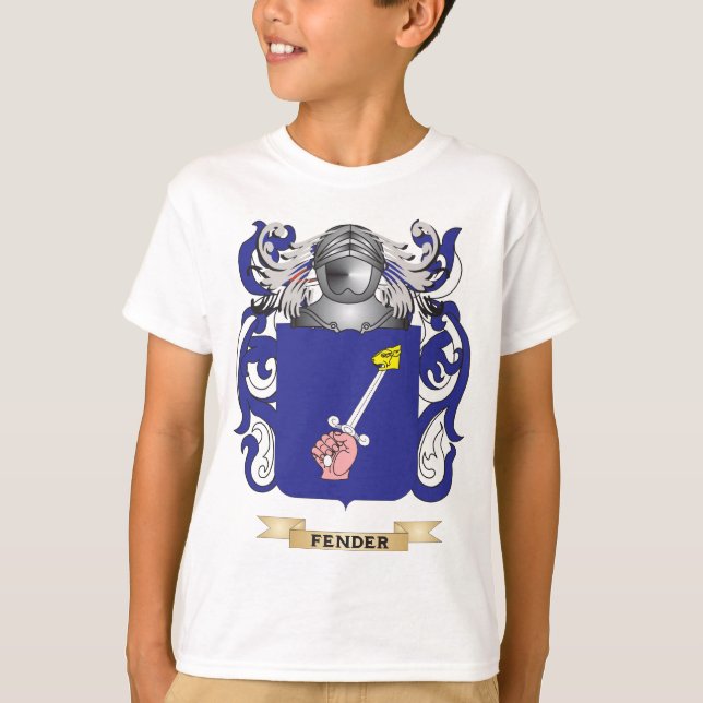 Fender-Wappen T-Shirt (Vorderseite)