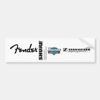 Fendre shure Ibanez Bumper Sticker