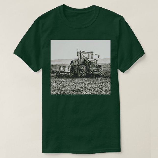 Fendt Tractor Plows in The Surrey Hills Vereinigte T-Shirt (Design vorne)