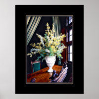 Fenêtre Au Manoir Photographie Poster Art Imprimer