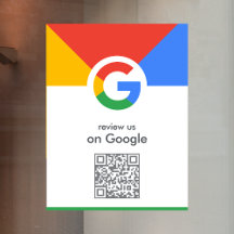Autocollant pour Google Reviews | Autocollant viny