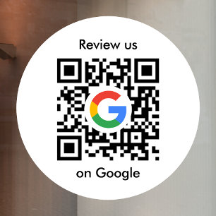 Fenêtre Autocollant pour vitre Google Reviews   Autocollan