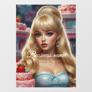 Fenêtre Autocollant pour vitrine de confiserie