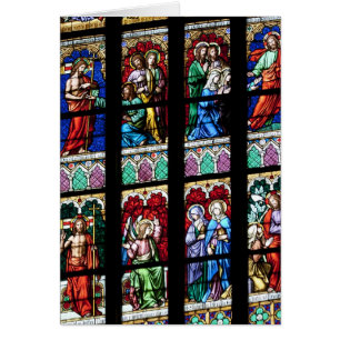 Fenêtre en verre coloré 2/3