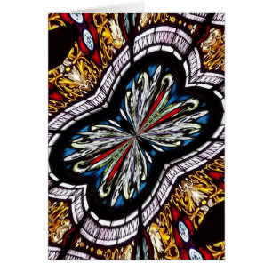 Fenêtre en verre tendu Kaleidoscope 22