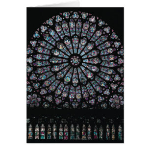 Fenêtre rose de transept du nord