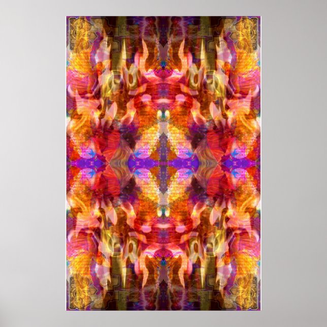 Feng Shui Abundance Horse by Deprise Poster (Vorne)