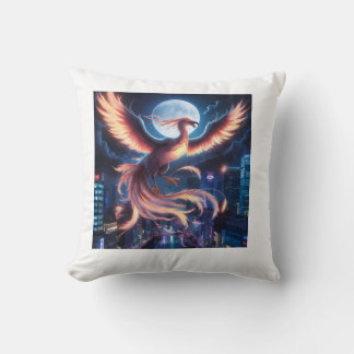 Fênix flamejante Almofada Kissen
