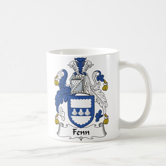 Fenn Familienwappen Kaffeetasse (Rechts)