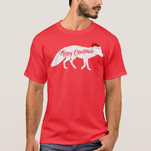 Fennec Fox Animal Lover Xmas Weihnachtsmannmütze F T-Shirt
