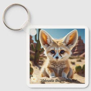 "Fennec Fox Bliss" Schlüsselanhänger