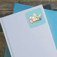 Fennec Fox Blume Niedlich