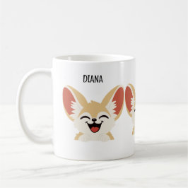 Fennec Fox Tasse, Funny Fennec Fox Geschenk Kaffeetasse