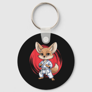 Fennek-Fuchs-Märtyrer-Kunst-Karate-Jiu-Jitsu-Judo Schlüsselanhänger