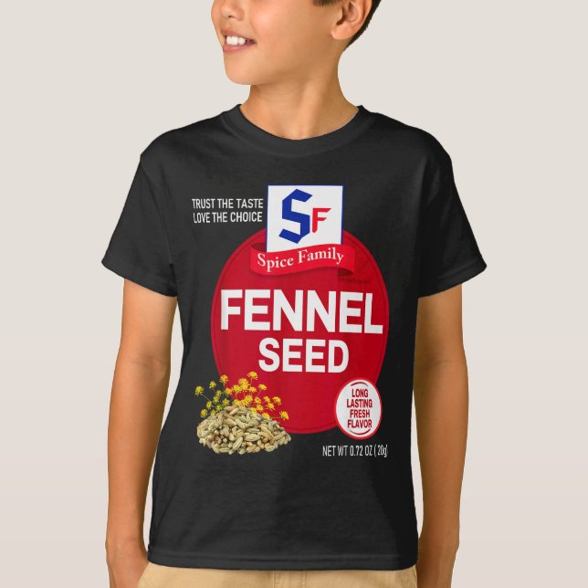 Fennel Seed Halloween Sce Costume Group Matching  T-Shirt (Vorderseite)