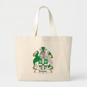 Fenner Familienwappen Jumbo Stoffbeutel