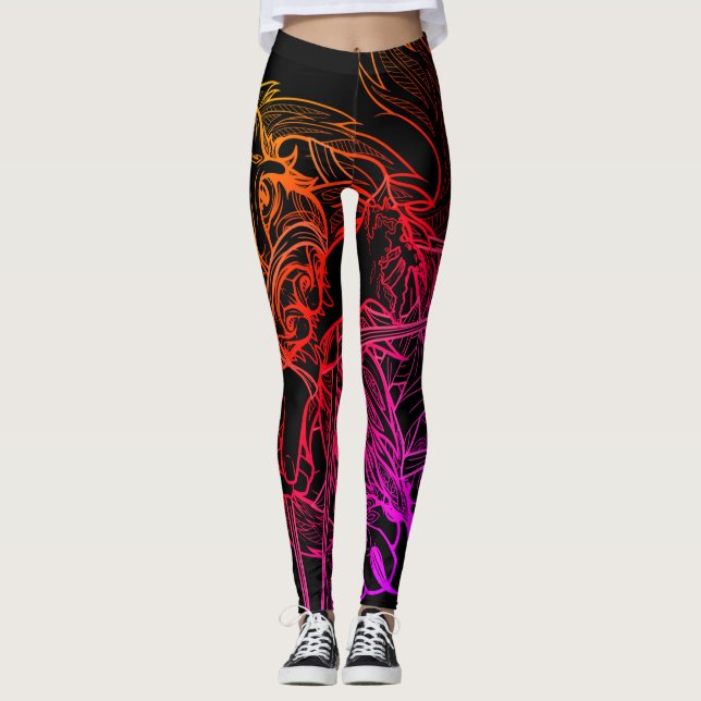 Fennrisere: Fen Giant (Bifröst Edition) Leggings (Vorderseite)