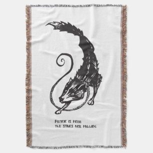 Fenrir Fenris ist ein freier Hund, der die Mytholo Decke