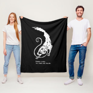 Fenrir Fenris ist ein freier Hund, der die Mytholo Fleecedecke