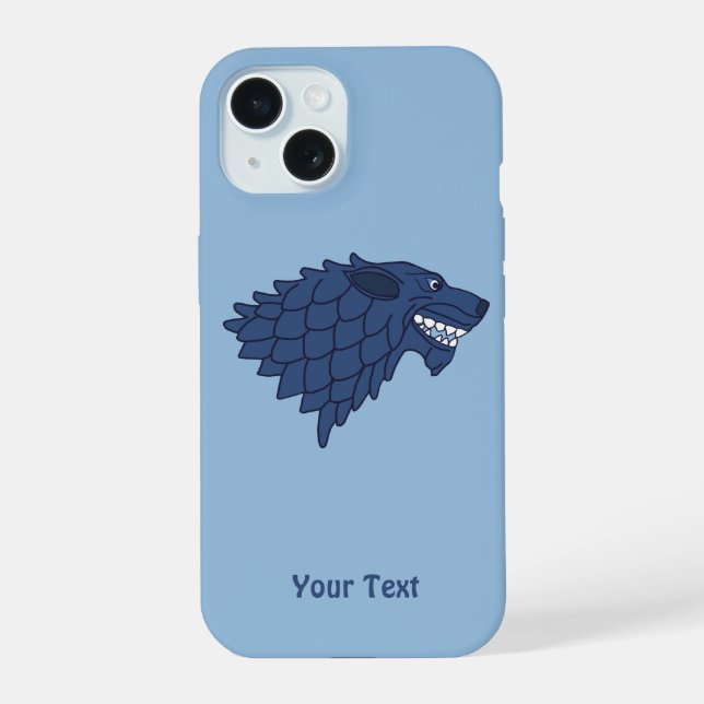 Fenrir/Fenriswolf iPhone 15 Hülle (Rückseite)