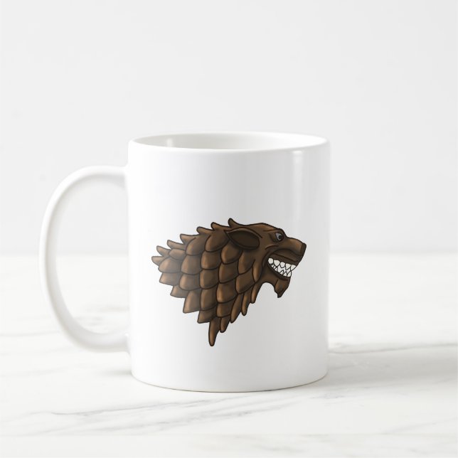 Fenrir/Fenriswolf Kaffeetasse (Links)