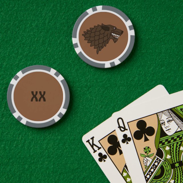 Fenrir/Fenriswolf Pokerchips (Pokertisch (doppelt))