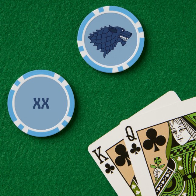 Fenrir/Fenriswolf Pokerchips (Pokertisch (doppelt))
