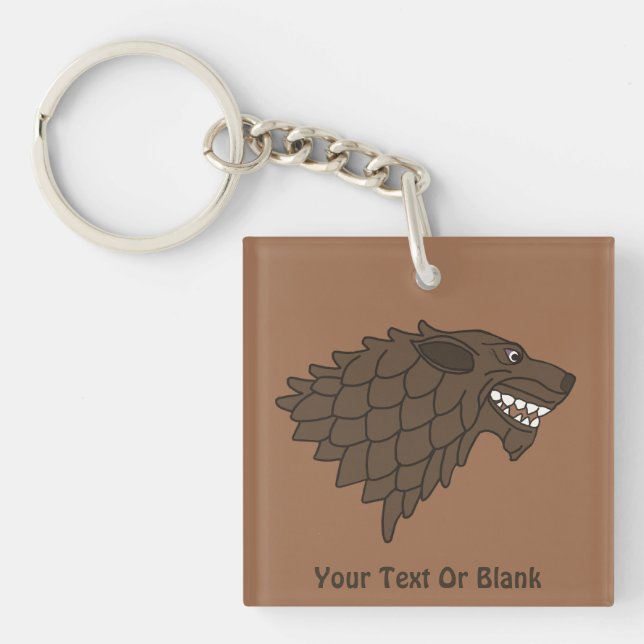 Fenrir/Fenriswolf Schlüsselanhänger (Vorderseite)