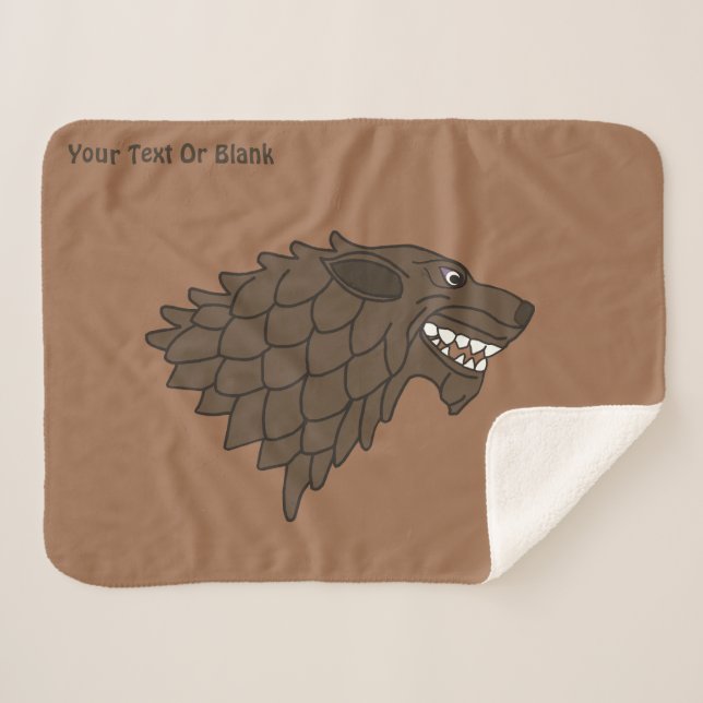 Fenrir/Fenriswolf Sherpadecke (Vorderseite (Horizontal))