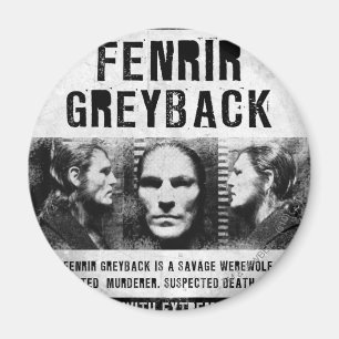 Fenrir Greyback Gewollt Poster Magnet