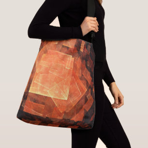Fenster Abstrakte Art Cross Body Tragetaschen Mit Langen Trägern
