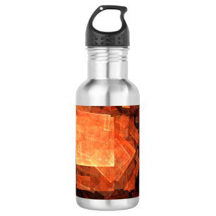 Fenster Abstrakte Kunstflasche Edelstahlflasche
