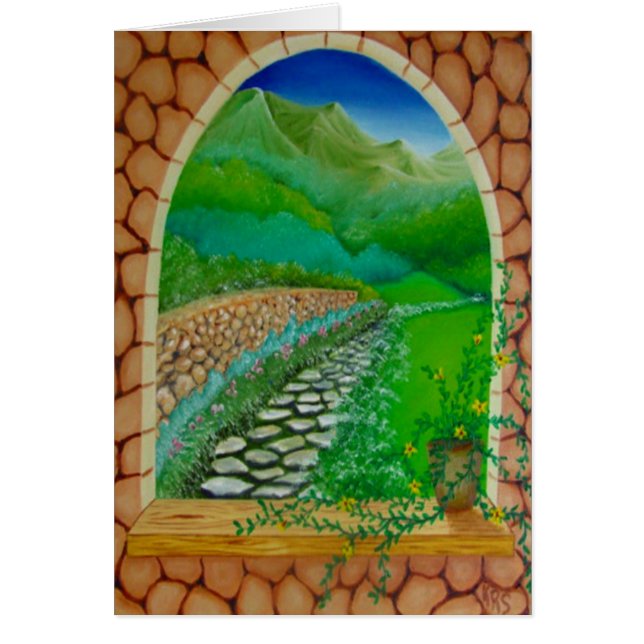 Fenster - Ansicht "Berge" (Vorne)