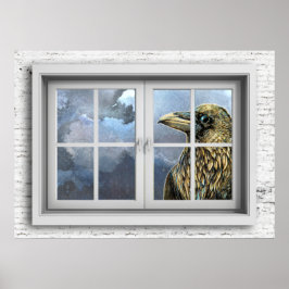 Fenster-Ansicht-Poster Poster