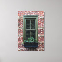 Fenster auf Brick