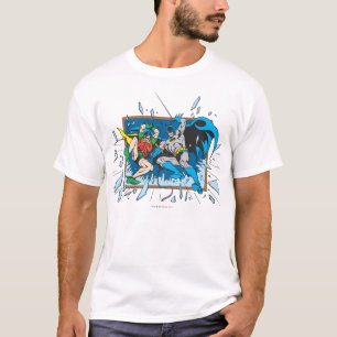 Fenster Batman & Robin Shatter T-Shirt