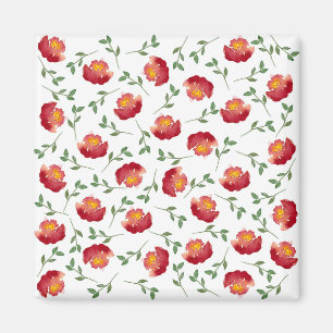 Fenster-Blume Magnet