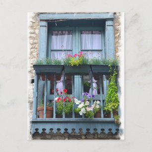 Fenster der Dordogne Postkarte