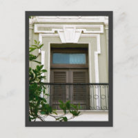 Fenster des alten San Juan, Puerto Rico