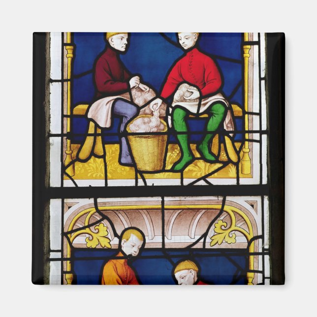 Fenster des Stoffhändlers Magnet (Vorne)
