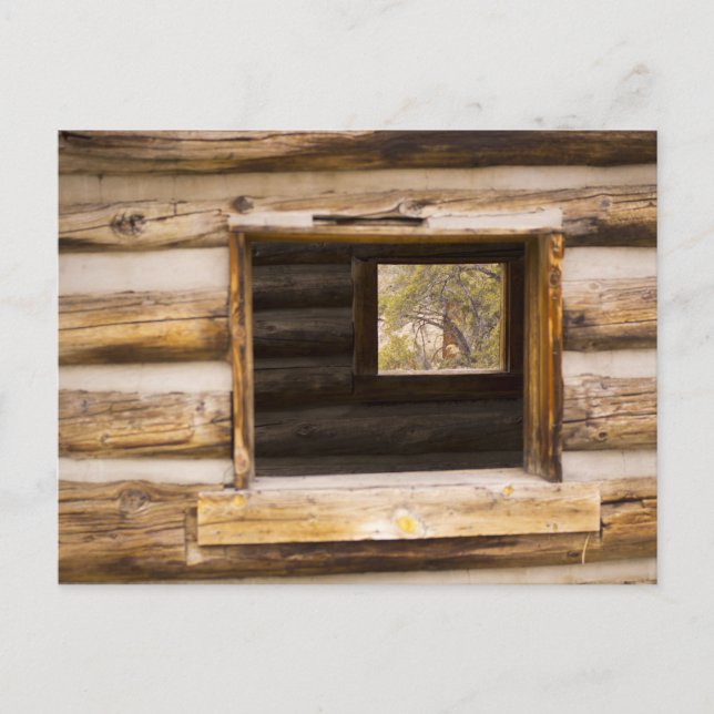 Fenster durch und durch Kabinen Postkarte (Vorderseite)