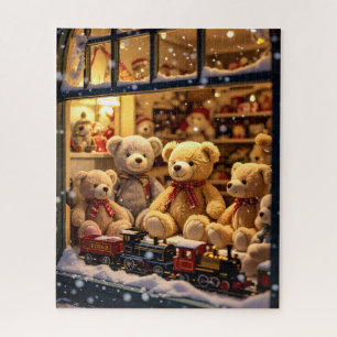 Fenster "Holiday Toy Shop"