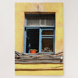 Fenster in Sankt Petersburg